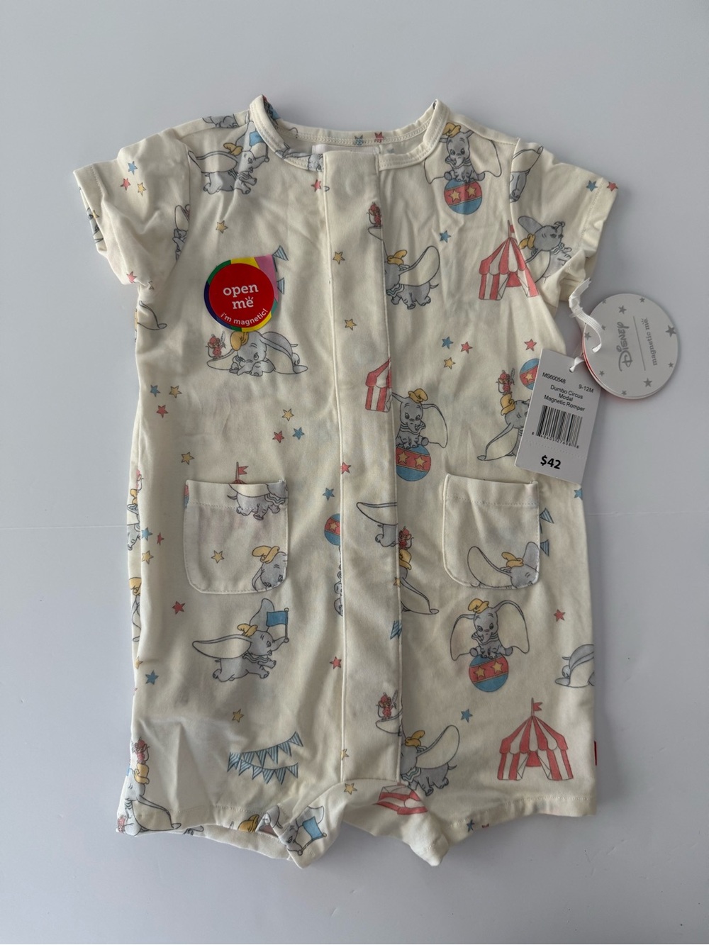 Magnetic Me Dumbo  Circus Modal Magnetic Romper